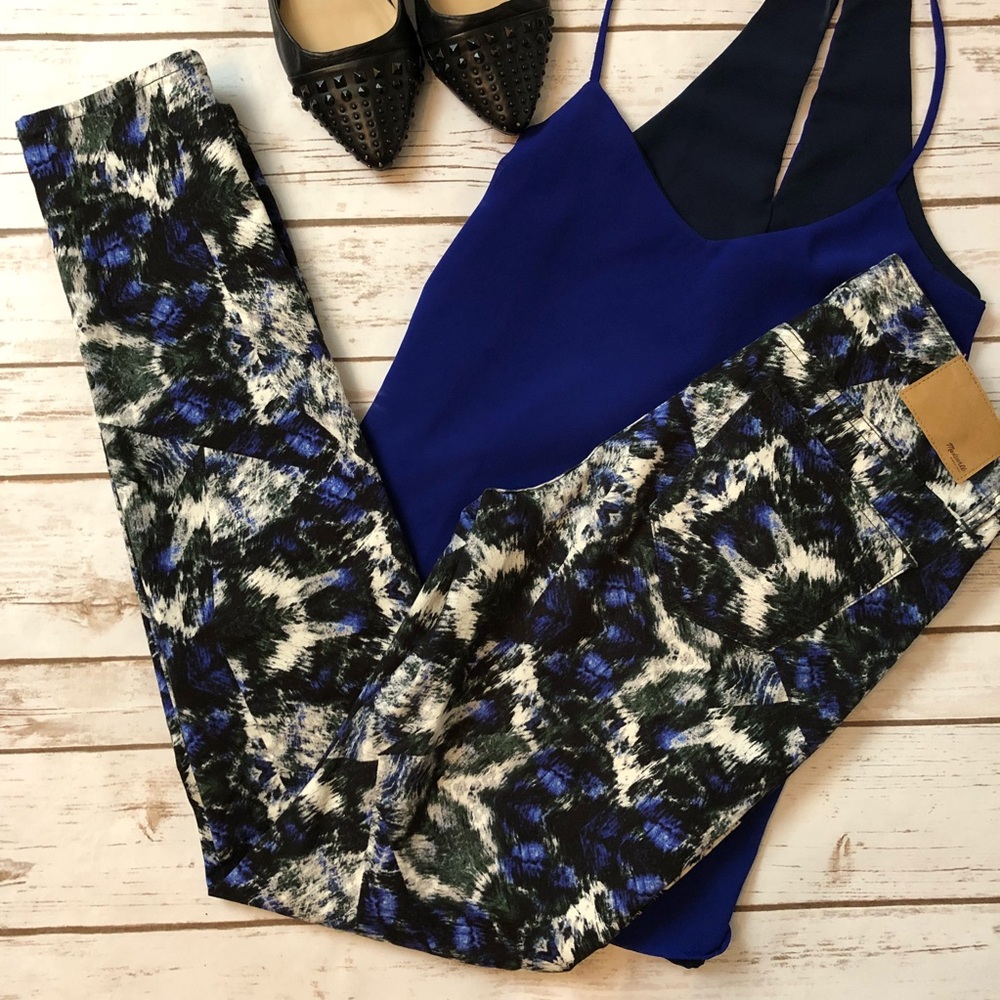 Madewell { Skinny Skinny } Graffiti Print Sz 26x32